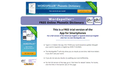 Desktop Screenshot of phoneticdictionary.com